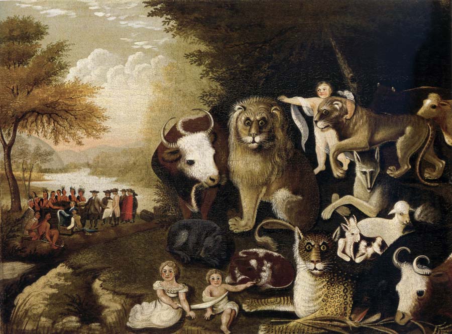 Edward Hicks The Peaceable Kingdom